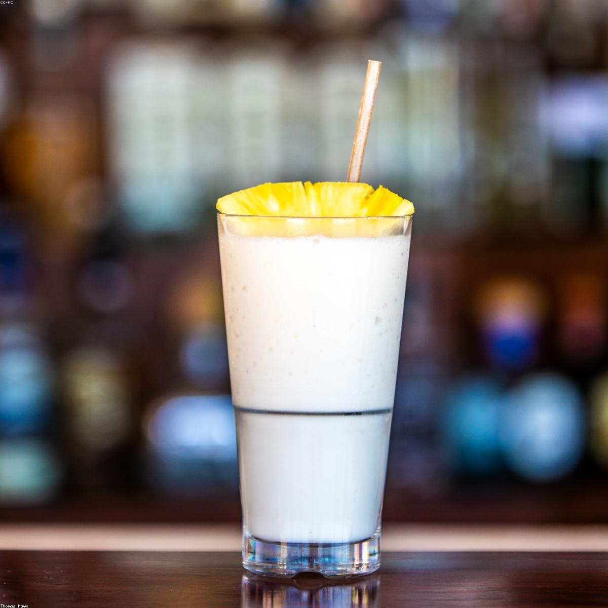 A craft cocktail