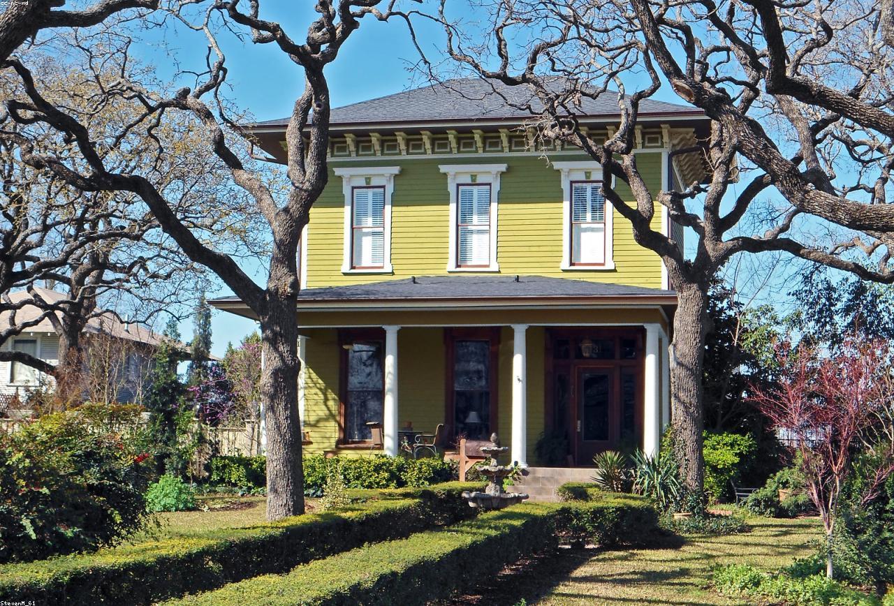 Charming home with fresh landscaping