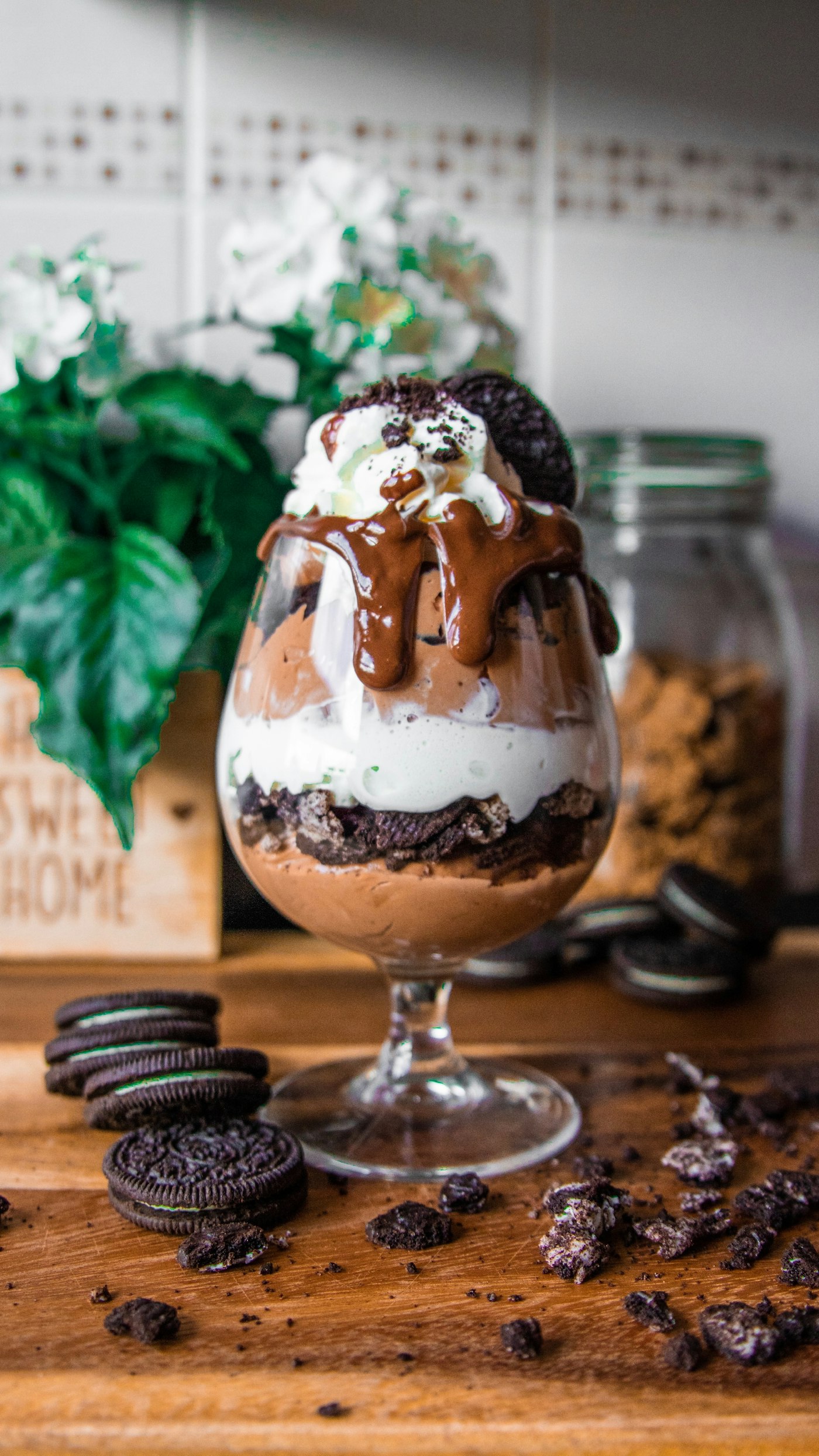 Loaded sundae with toppings