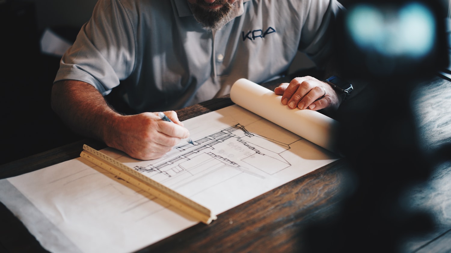 Reviewing remodel design plans
