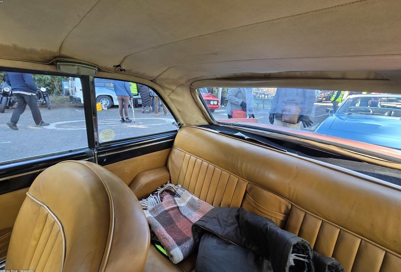 Clean, detailed car interior