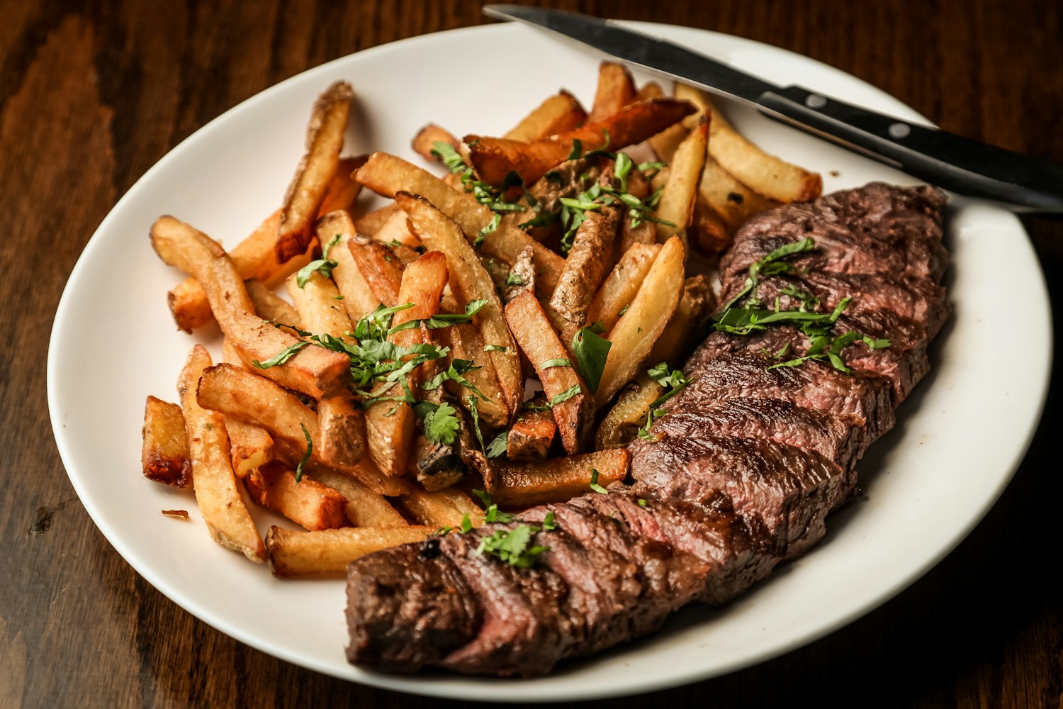 Dry-aged steak