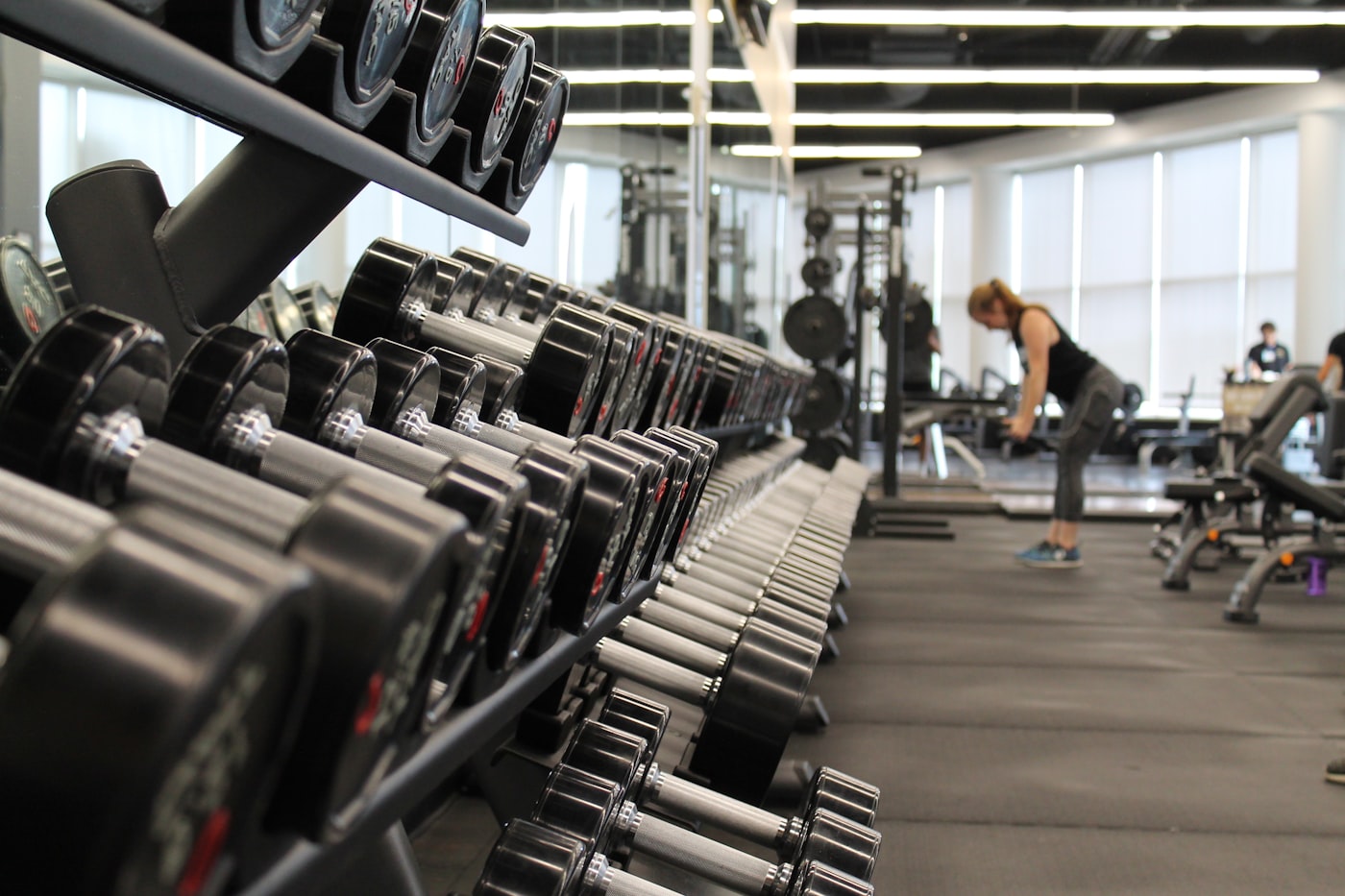 Bright rehabilitation gym